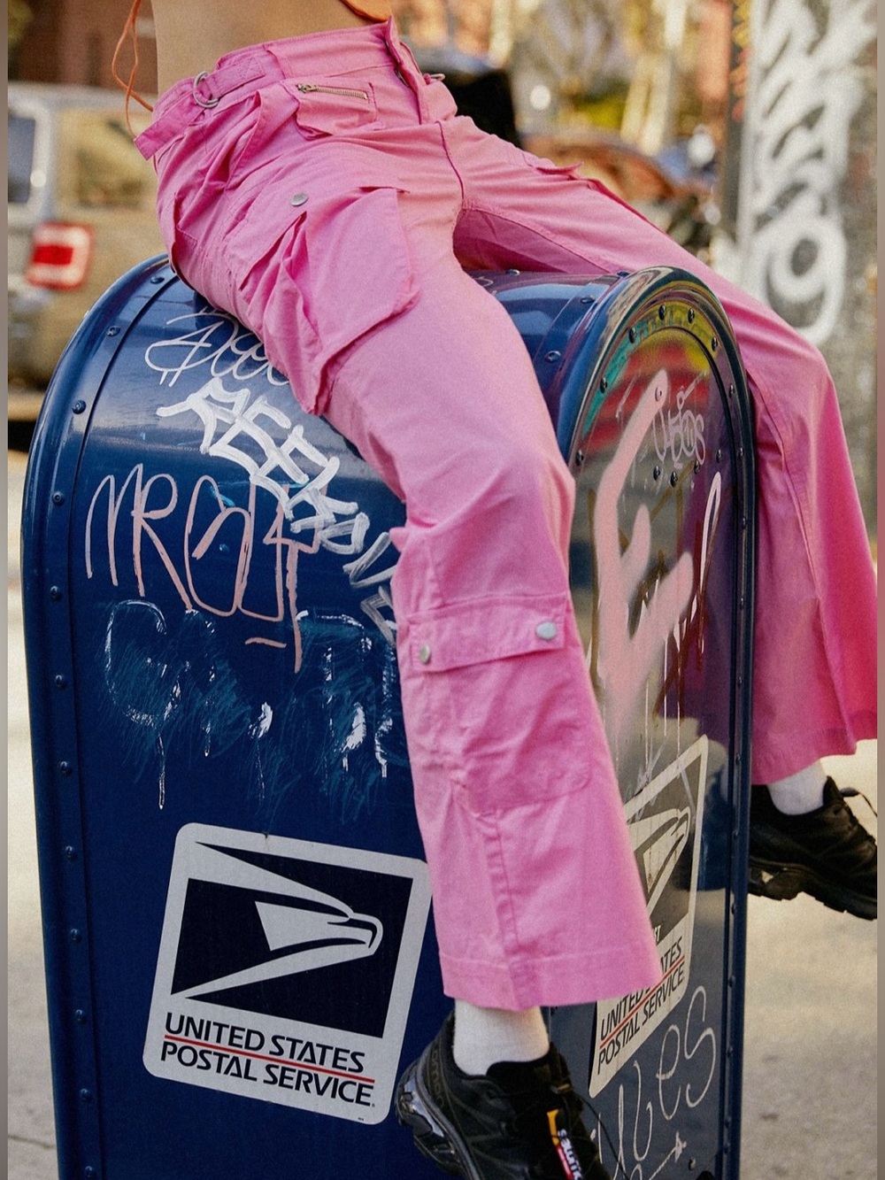 NEW URBAN OUTFITTERS UO BDG Eliana Bubblegum PINK Cargo Pant SZ 6 NWOT
